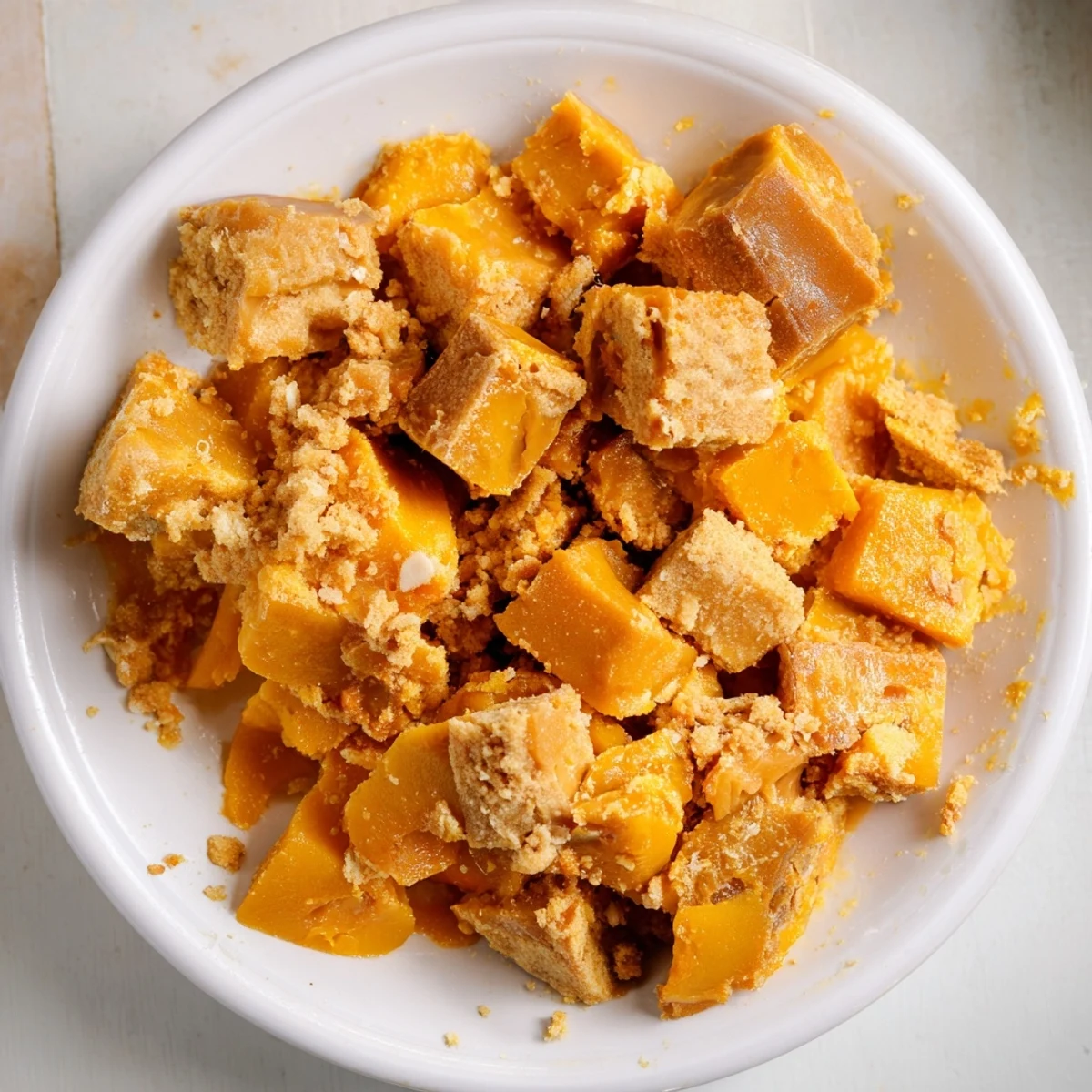 Peach Ginger Crumble