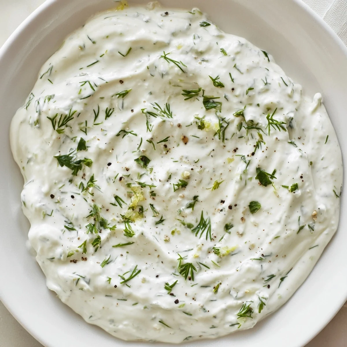 Cool, vibrant Greek Yogurt Herb Dip is a delightful, herbaceous appetizer, ready to enjoy.