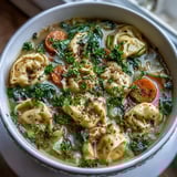 Easy Tortellini Soup With Chicken Broth