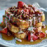 Spring Brunch Strawberry French Toast