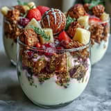 2. Soccer Team Snack Cups with Fruit and Granola: Individual servings of colorful fruit, smooth yogurt, and crisp granola, topped with a fun soccer ball topper for game day.  