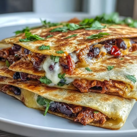 Golden-baked Blooming Quesadilla Ring with melted cheese and black beans