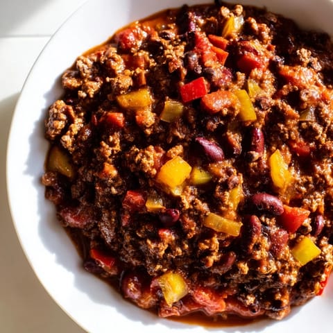 One-Pot Cozy Chocolate Chili