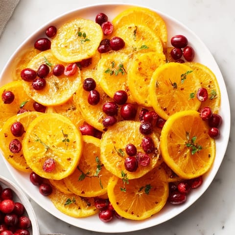 Winter Fruit Orange Cranberries