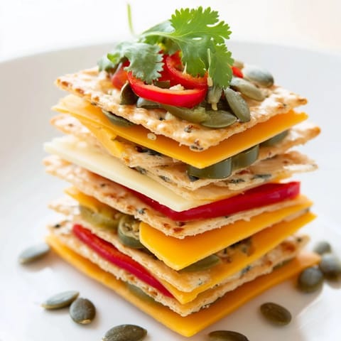 Southwest Mesa Cheese Stacks
