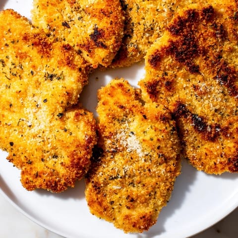 Crispy Parmesan Chicken Cutlets