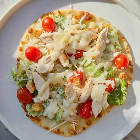 Chicken Caesar Flatbread