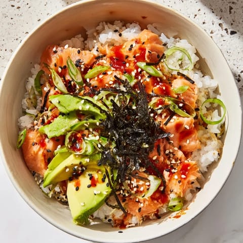Classic Salmon Rice Bowl