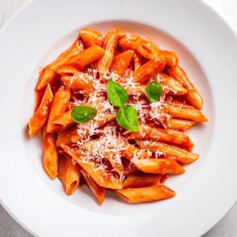 A close-up shot of perfectly cooked Microwave Bowl Pasta, ready for a quick and easy meal.