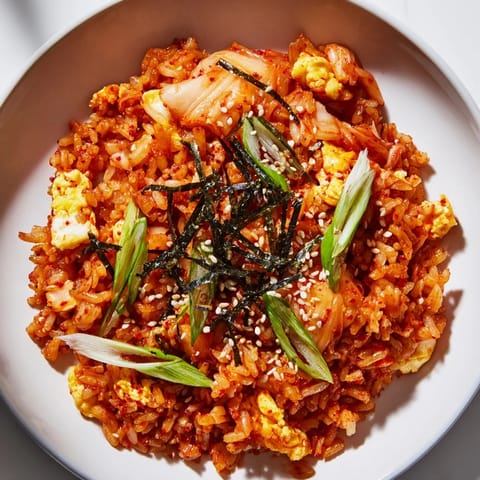 Spicy Kimchi Fried Rice