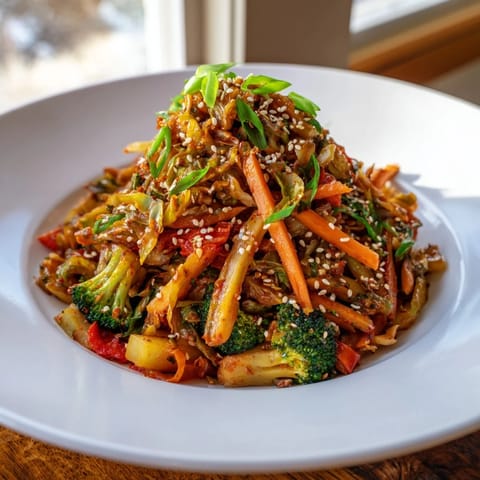 Comforting Fermented Veggie Winter Stir-Fry