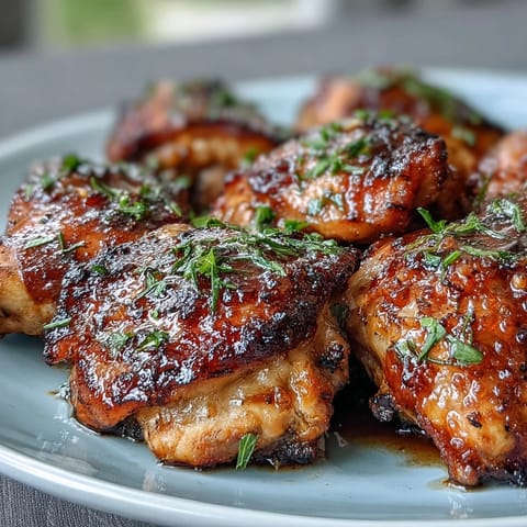 Honey Garlic Baked Chicken