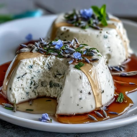 Honey Lavender Panna Cotta