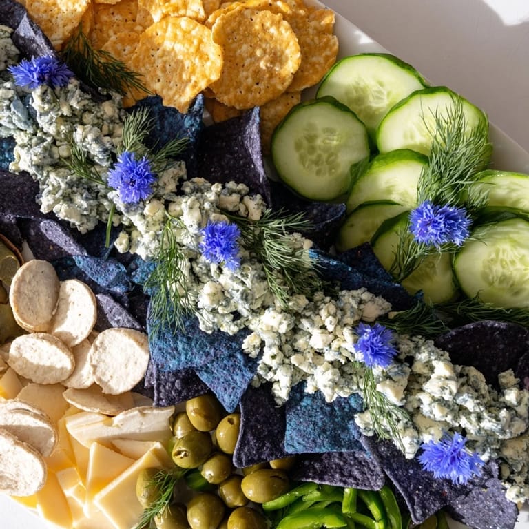 This image showcases a delicious and vibrant Deep Sea Ocean Wave, ready to serve and enjoy.