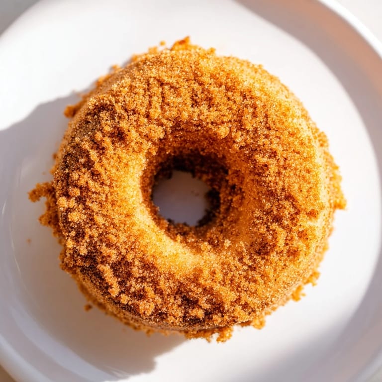 Warm, freshly coated cinnamon-sugar baked donuts, a delicious homemade treat for any occasion.