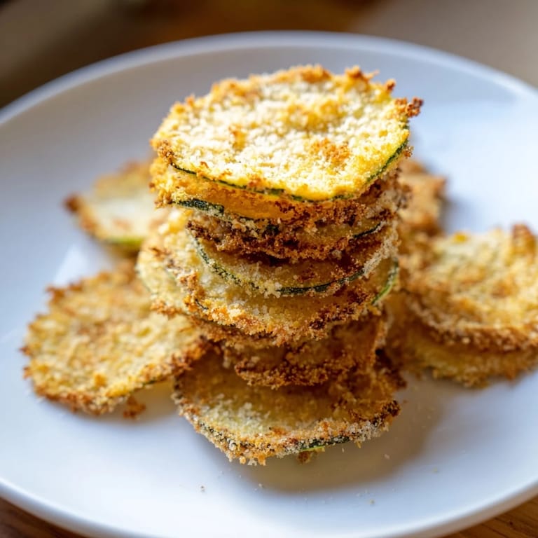 Homemade Zucchini Chips Swap presented, offering a healthier, delicious snack option with simple ingredients.