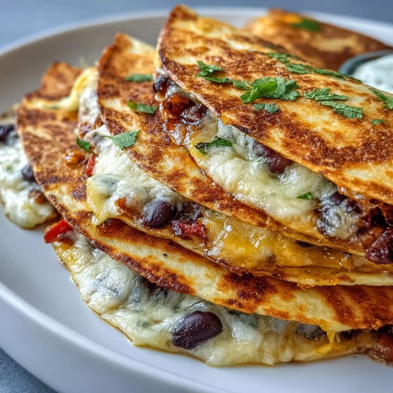 Serve this Blooming Quesadilla Ring with bowls of salsa and sour cream for dipping