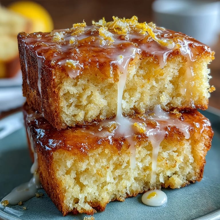 Elegant Italian-American pound cake bursting with lemon flavor, soaked in Limoncello and crowned with a bright, sweet-tart glaze.