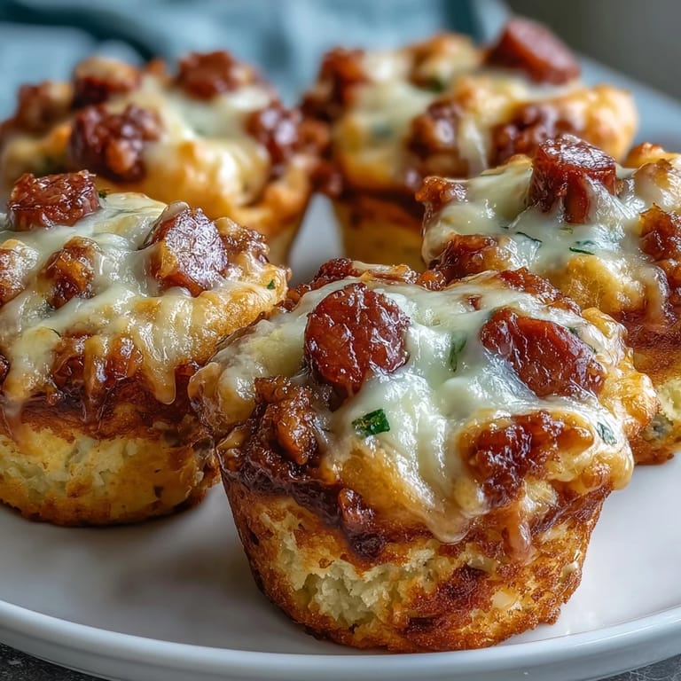 Fluffy corn muffins with hot dog surprises, a delightful American party appetizer.
